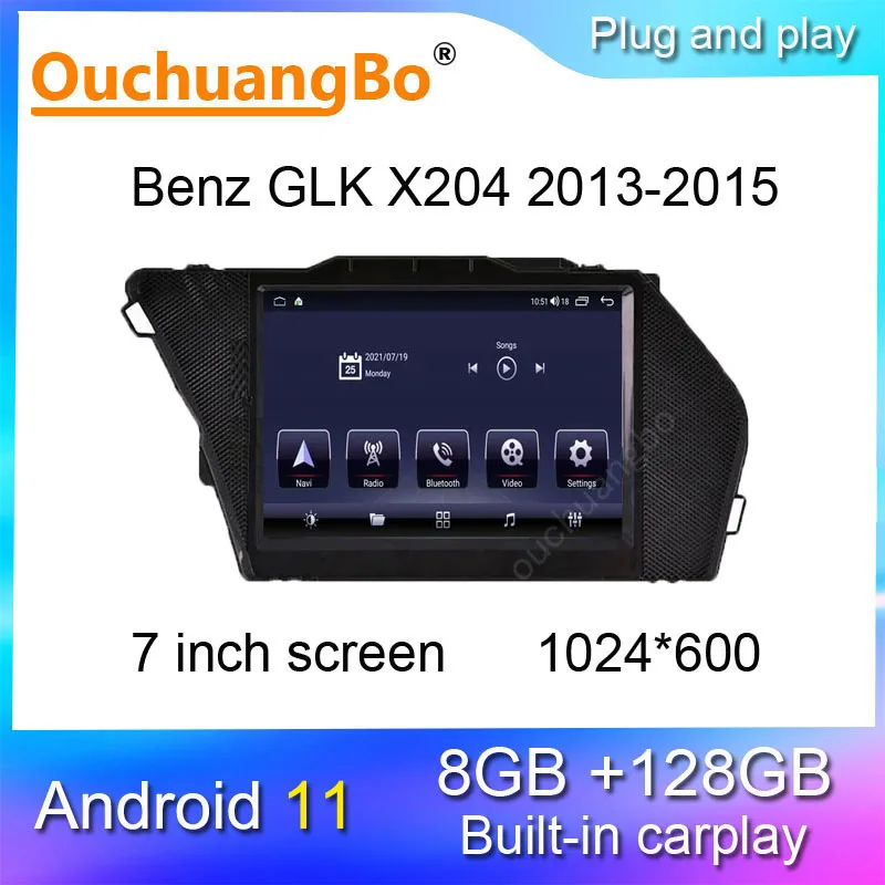 Ouchuangbo radijas, diktofonas Mercedes Benz GLK X204 2013-2015 M. 